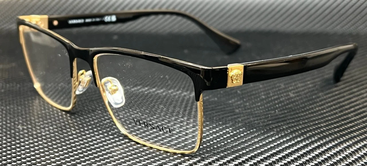 Columbia Eyeglasses Frames C8000 001 Polished Black Rectangle Full Rim 58-16-145 4