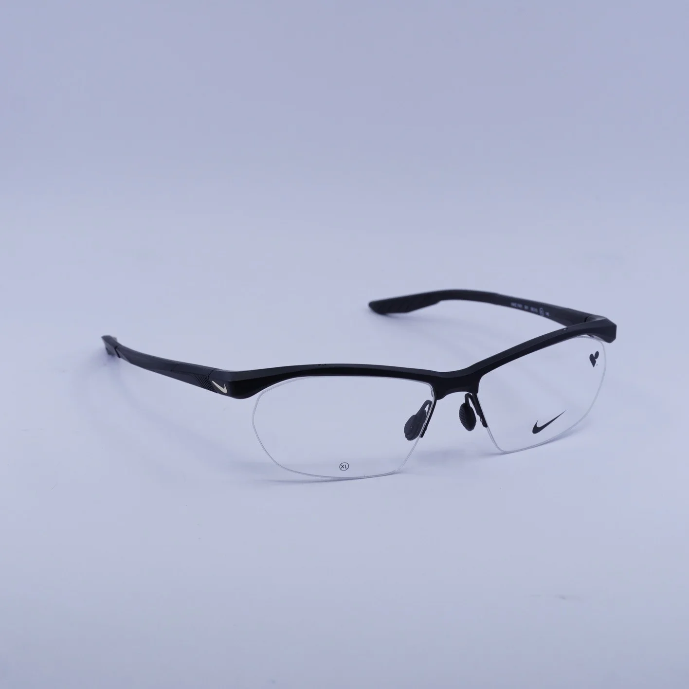 Nike NIKE 7401 001 Matte Black 58mm Eyeglasses New Authentic 2