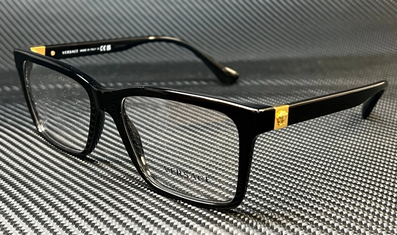 VERSACE VE3328 GB1 Black Gold Men